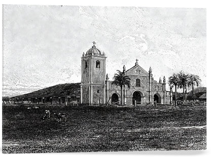 UNA ANTIGUA IGLESIA JESUITA PIRAYU 1985