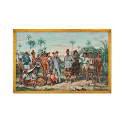 RETRATO DE LOS PRISIONEROS PARAGUAYOS TOMADOS EN LA LOMA VALENTINA