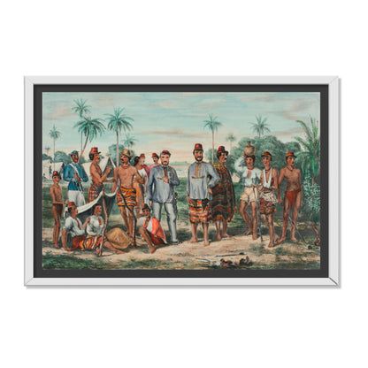 RETRATO DE LOS PRISIONEROS PARAGUAYOS TOMADOS EN LA LOMA VALENTINA