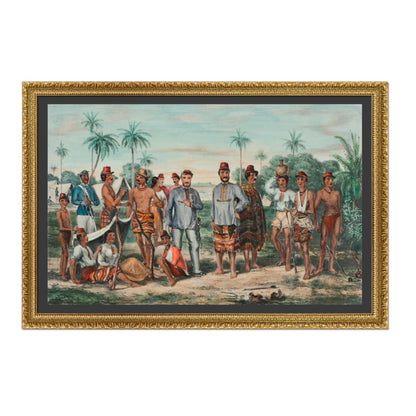 RETRATO DE LOS PRISIONEROS PARAGUAYOS TOMADOS EN LA LOMA VALENTINA