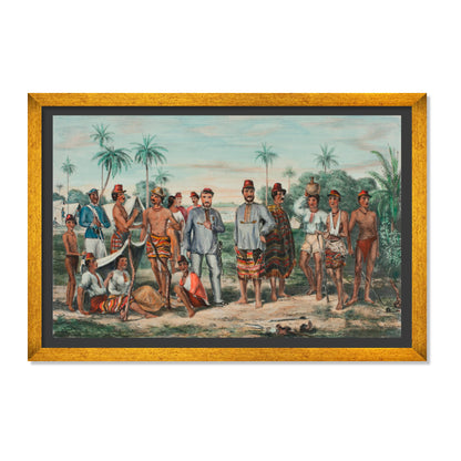 RETRATO DE LOS PRISIONEROS PARAGUAYOS TOMADOS EN LA LOMA VALENTINA