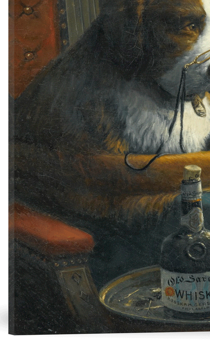 PERROS JUGANDO AL PÓQUER