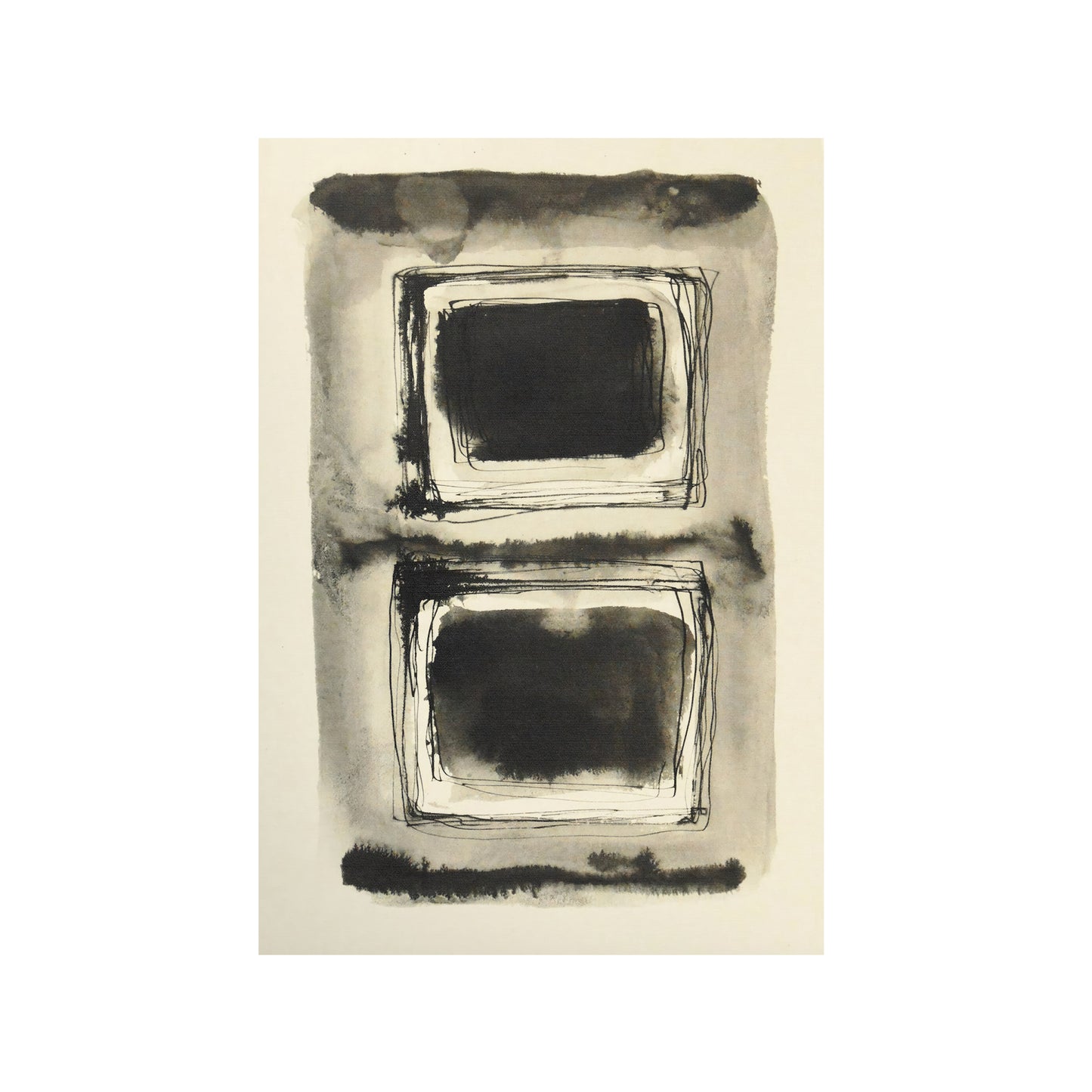 ESTUDIO DE NEGRO SOBRE GRIS