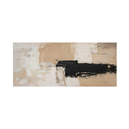 CONTRASTE EN BEIGE Y NEGRO