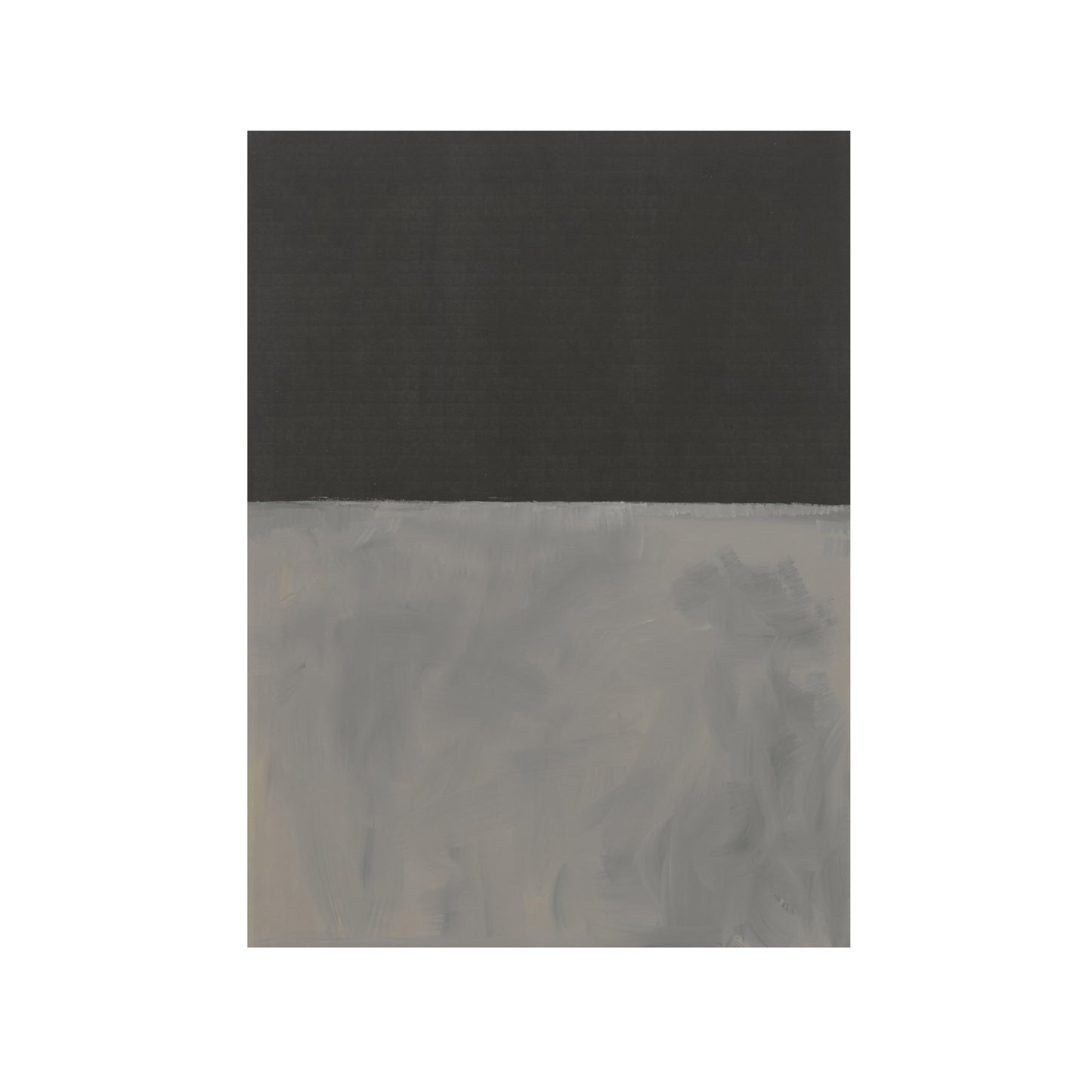 NEGRO SOBRE GRIS
