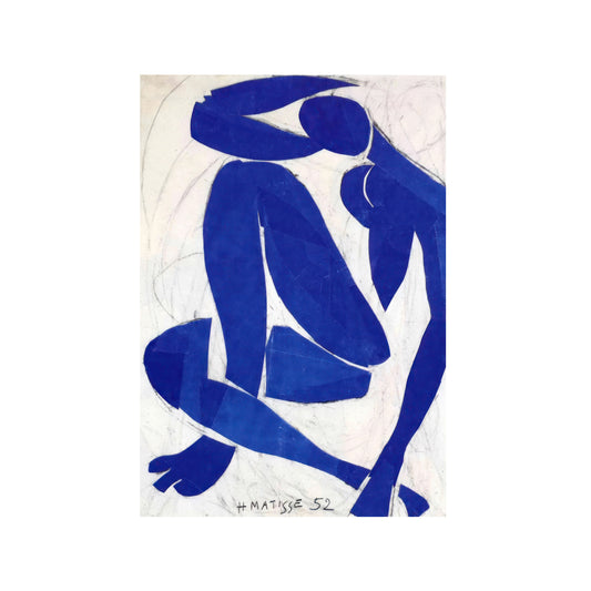 DESNUDO AZUL IV