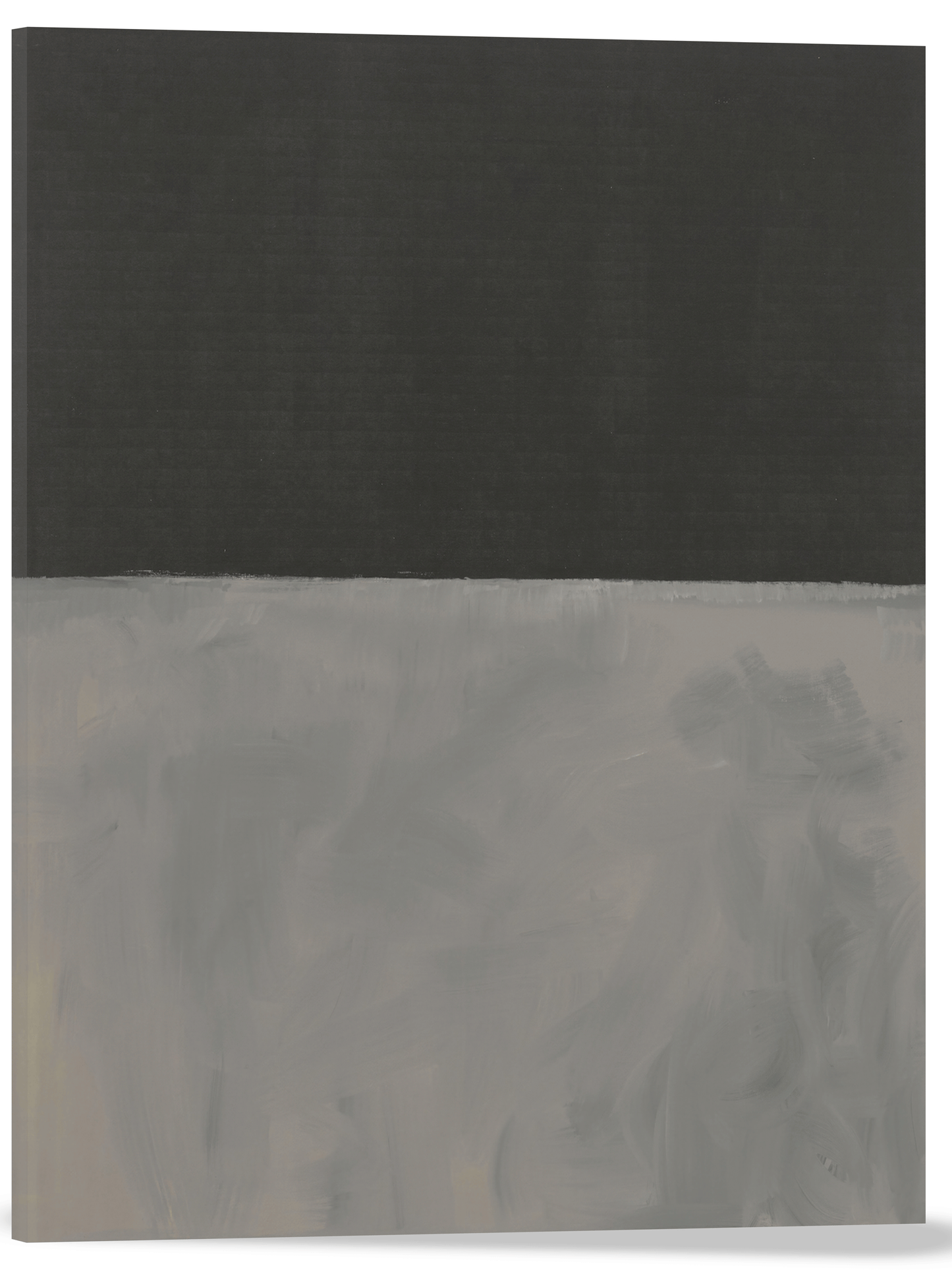NEGRO SOBRE GRIS