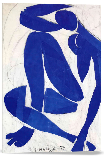 DESNUDO AZUL IV