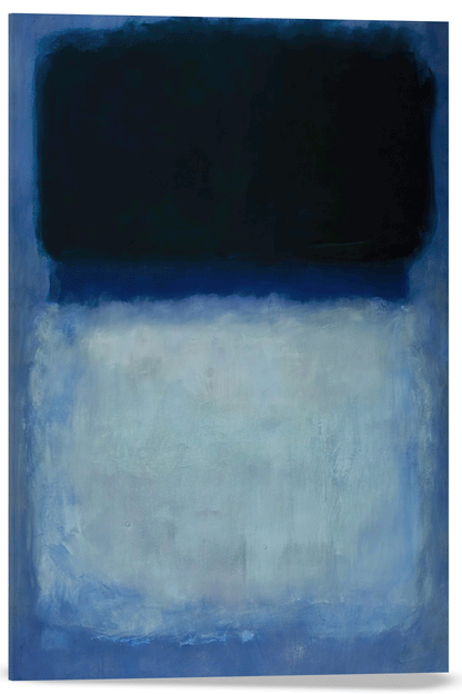 COMPOSICIÓN EN AZUL Y NEGRO