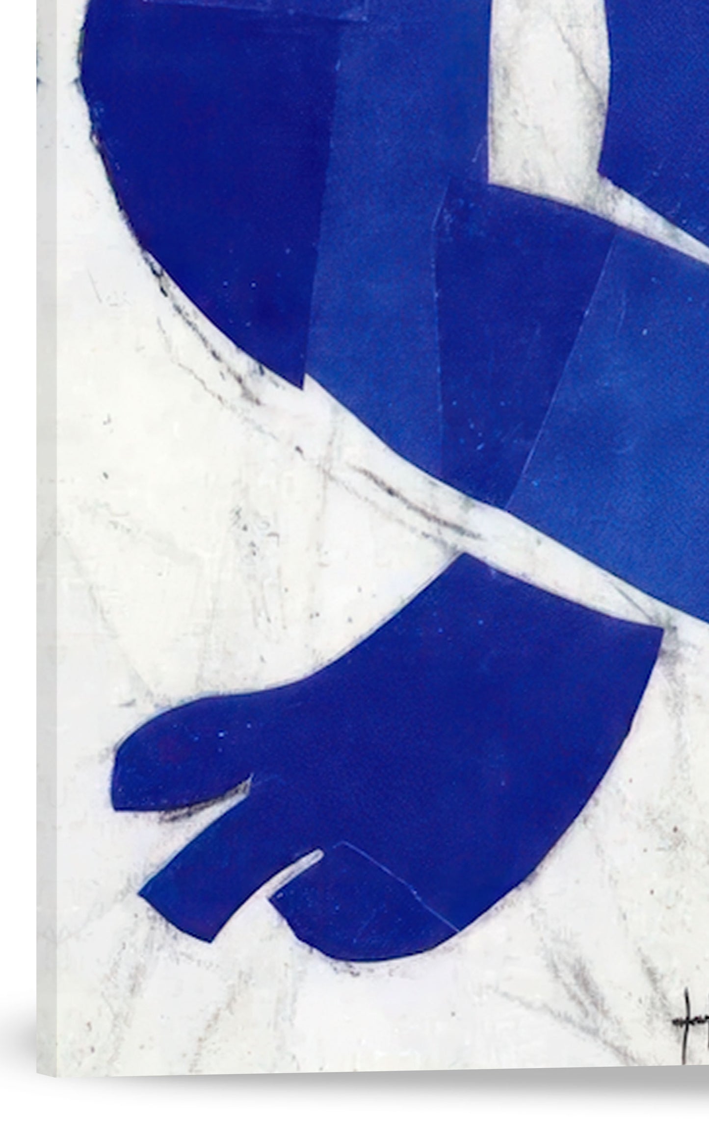 DESNUDO AZUL IV