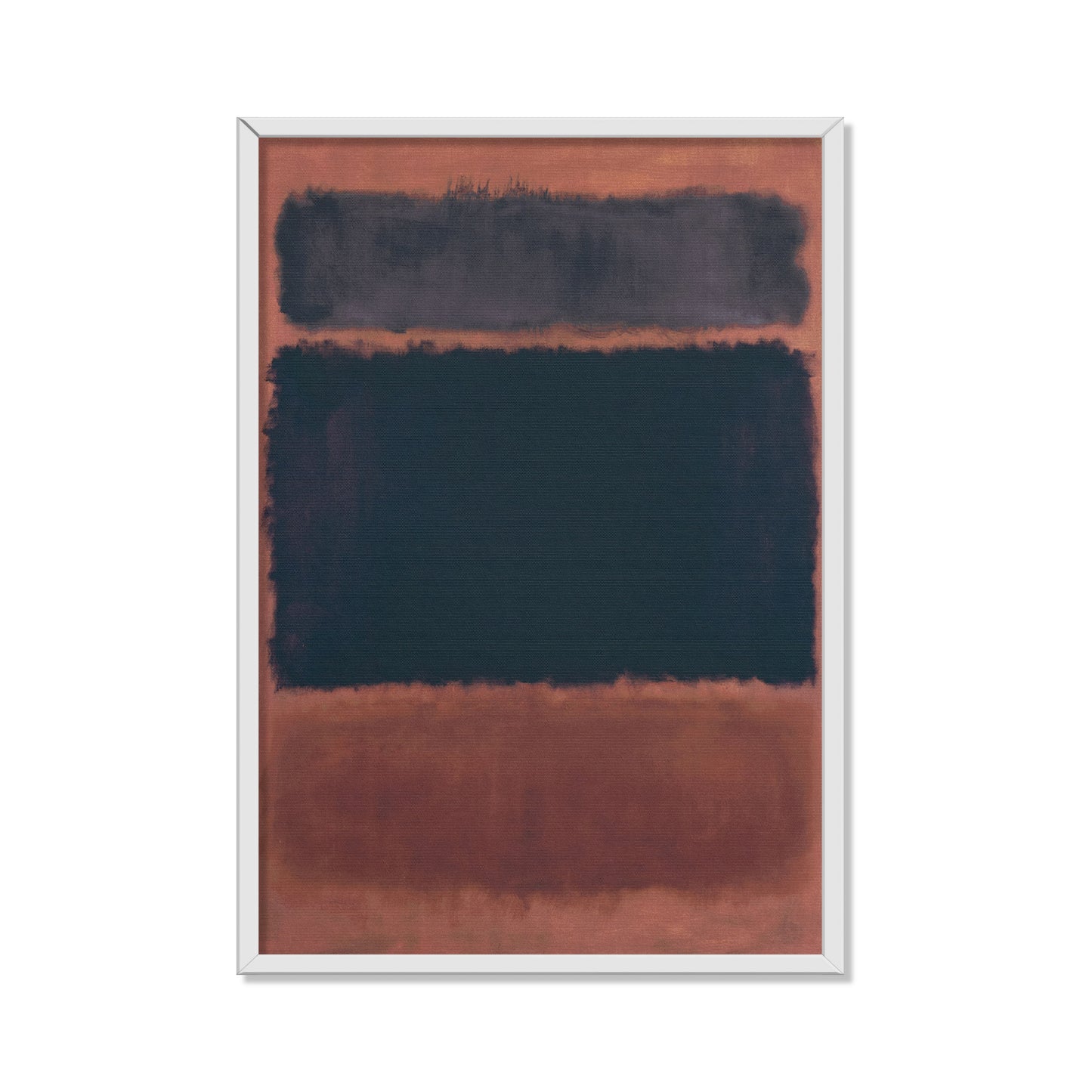 NEGRO SOBRE ROJO OSCURO