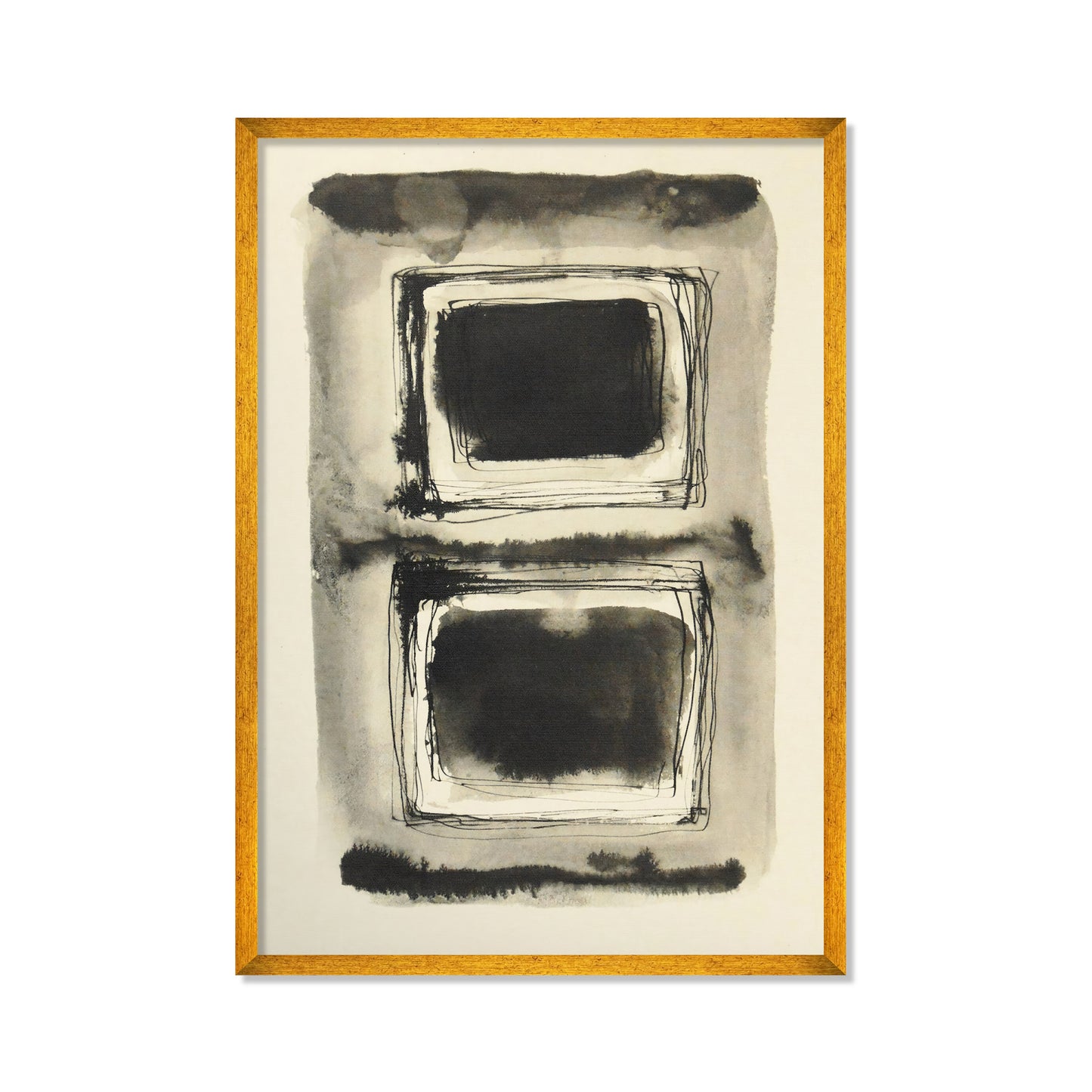 ESTUDIO DE NEGRO SOBRE GRIS
