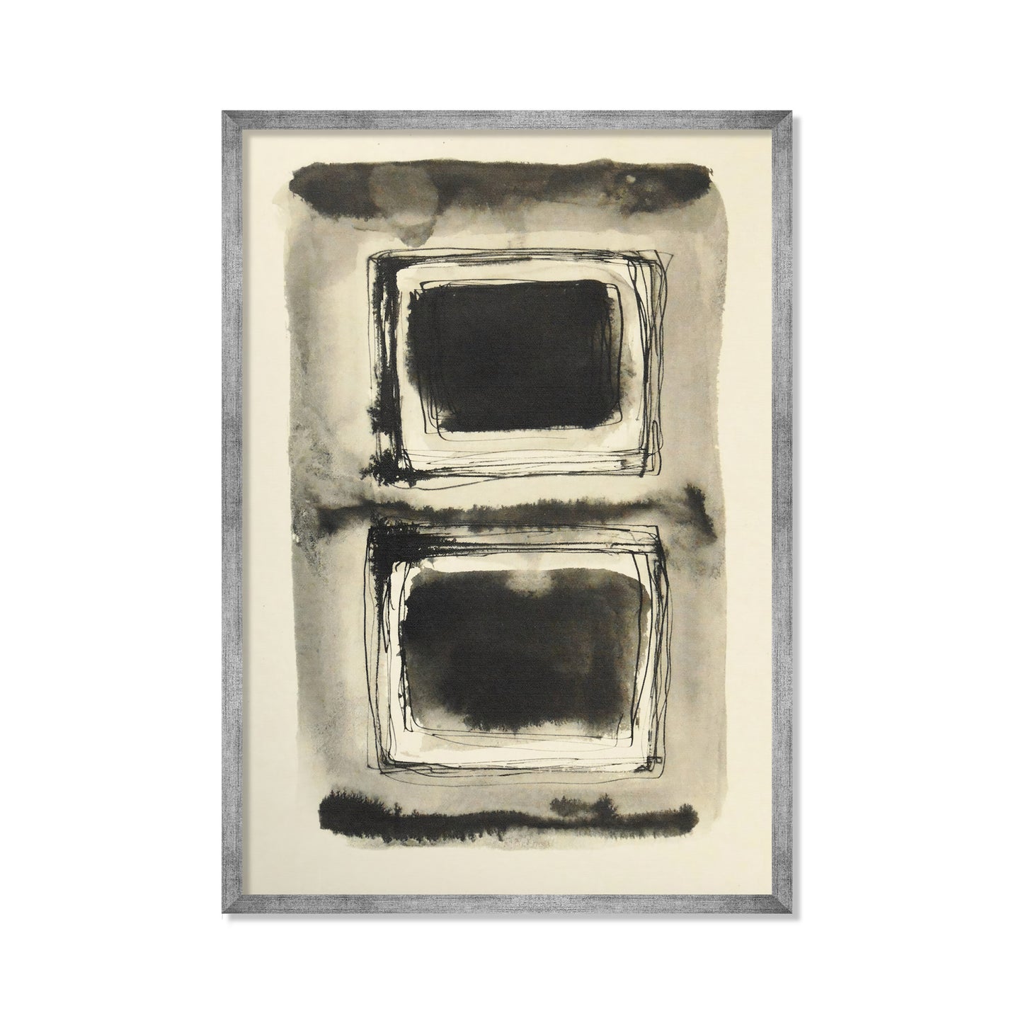 ESTUDIO DE NEGRO SOBRE GRIS