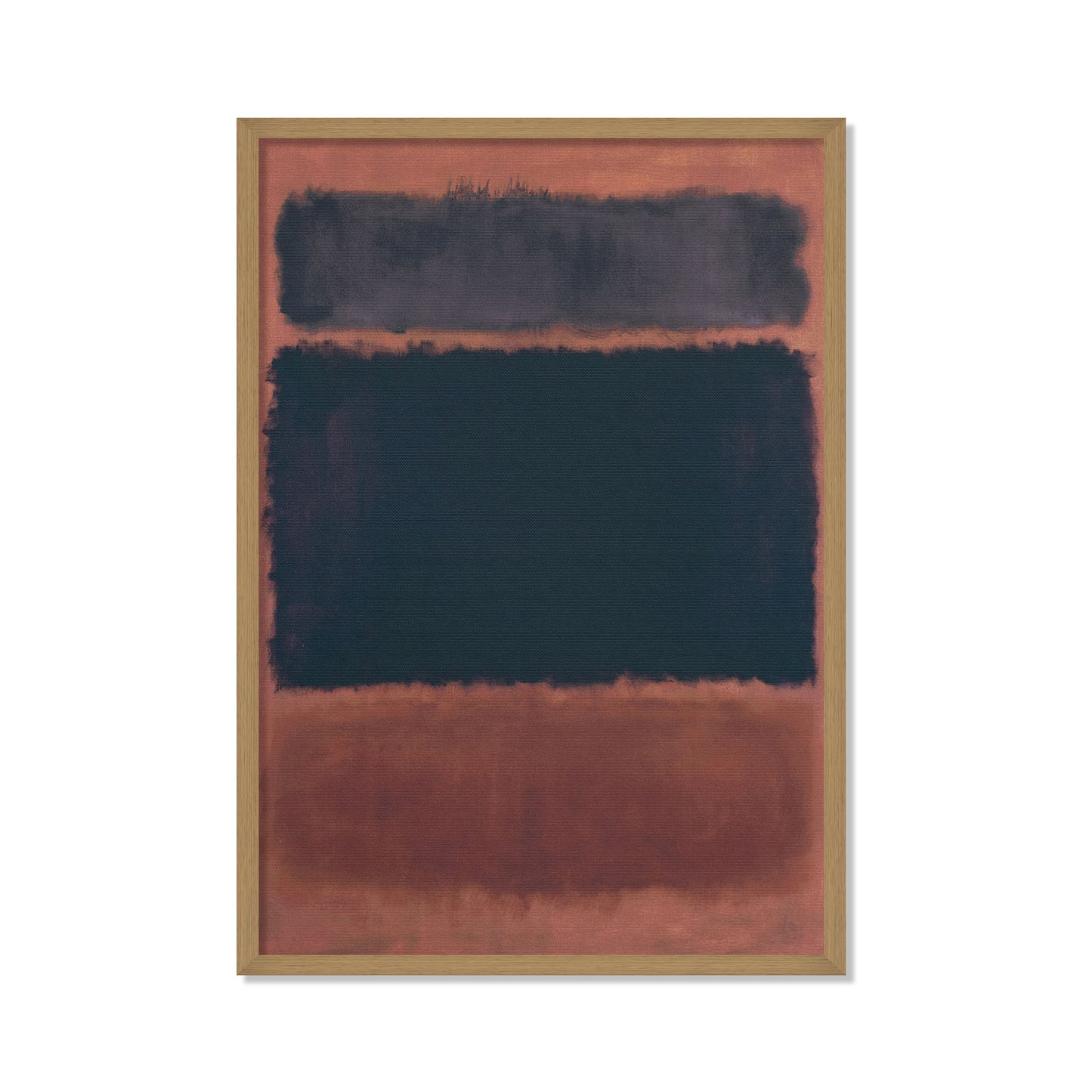 NEGRO SOBRE ROJO OSCURO
