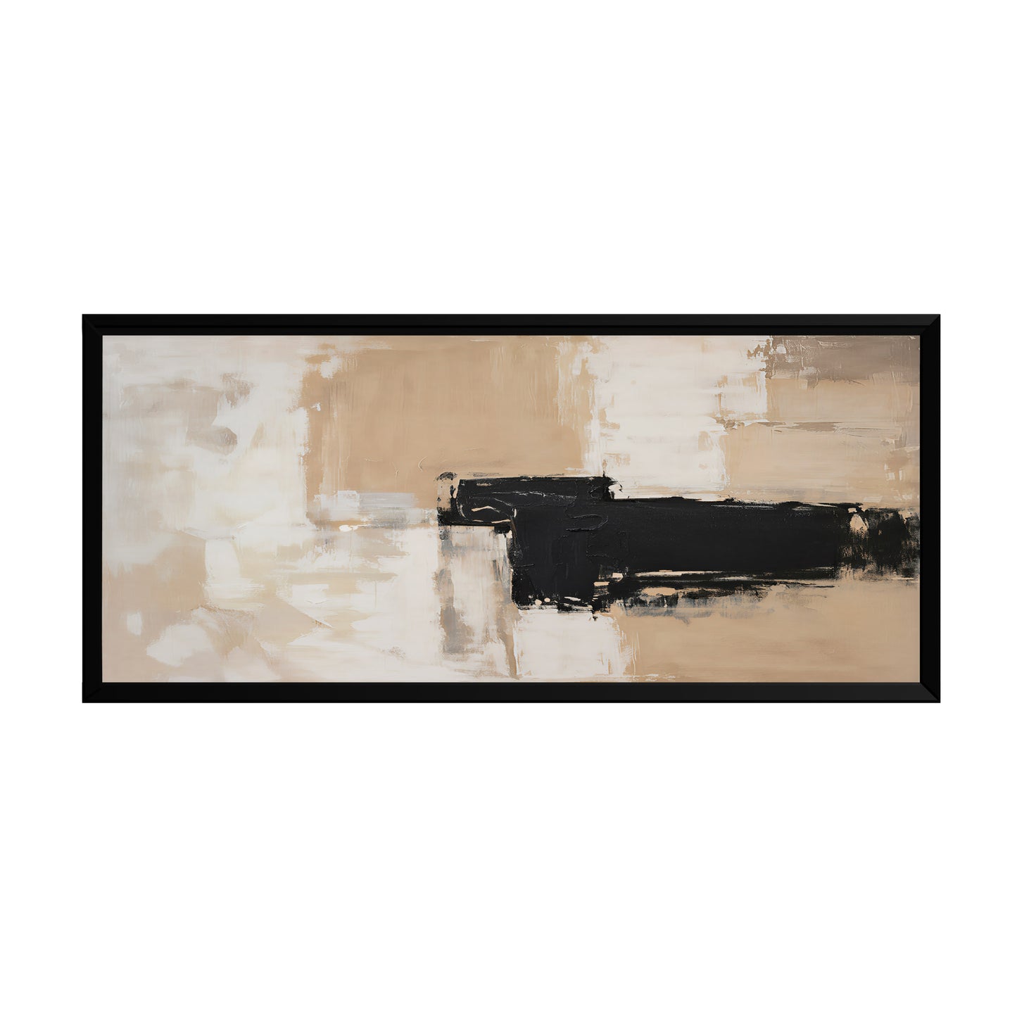 CONTRASTE EN BEIGE Y NEGRO