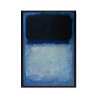 COMPOSICIÓN EN AZUL Y NEGRO