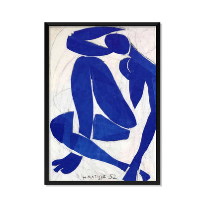 DESNUDO AZUL IV