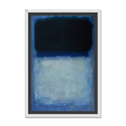 COMPOSICIÓN EN AZUL Y NEGRO