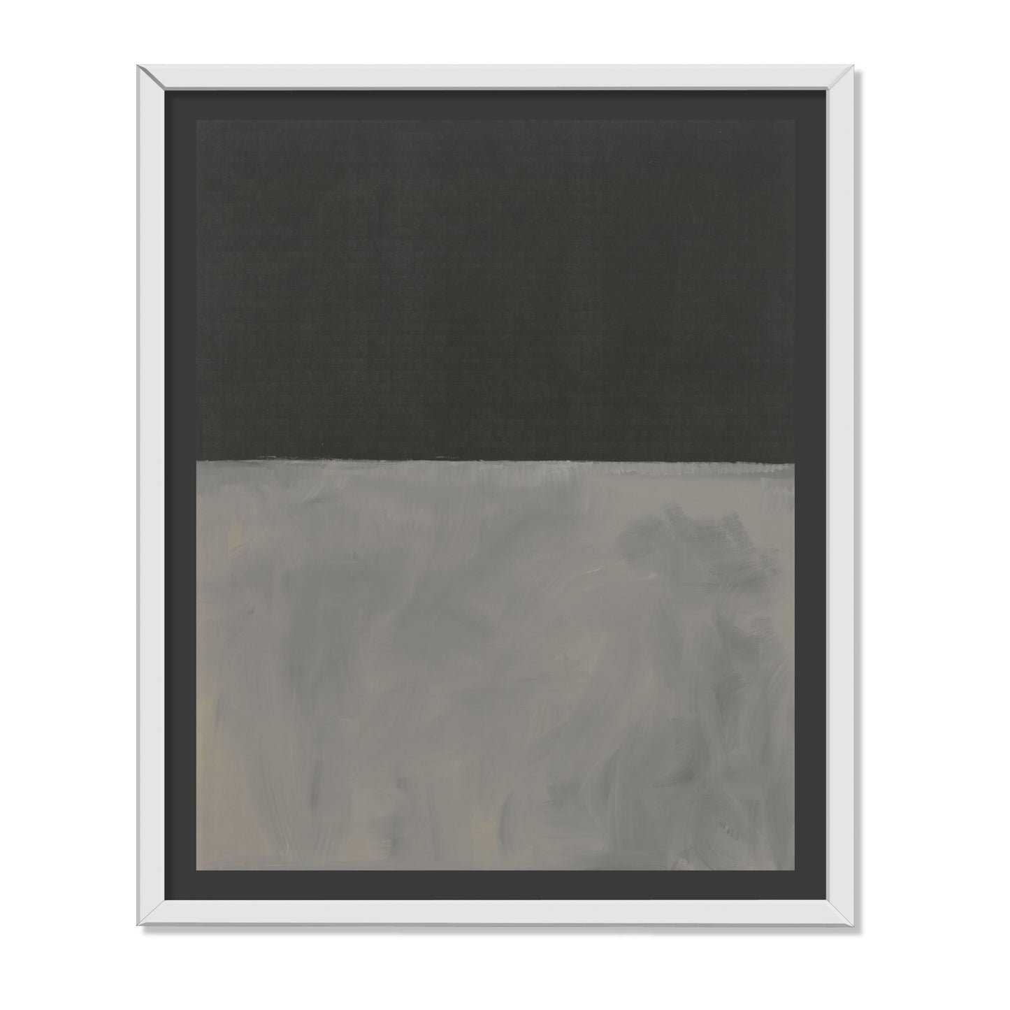 NEGRO SOBRE GRIS