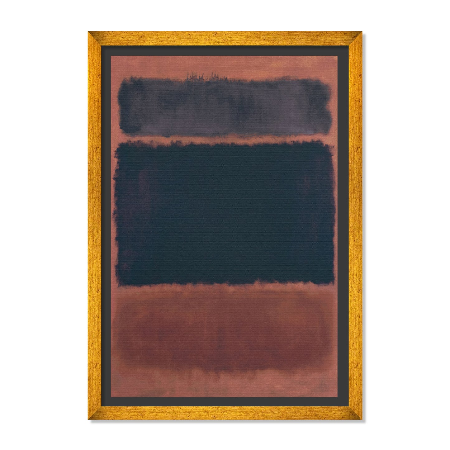 NEGRO SOBRE ROJO OSCURO