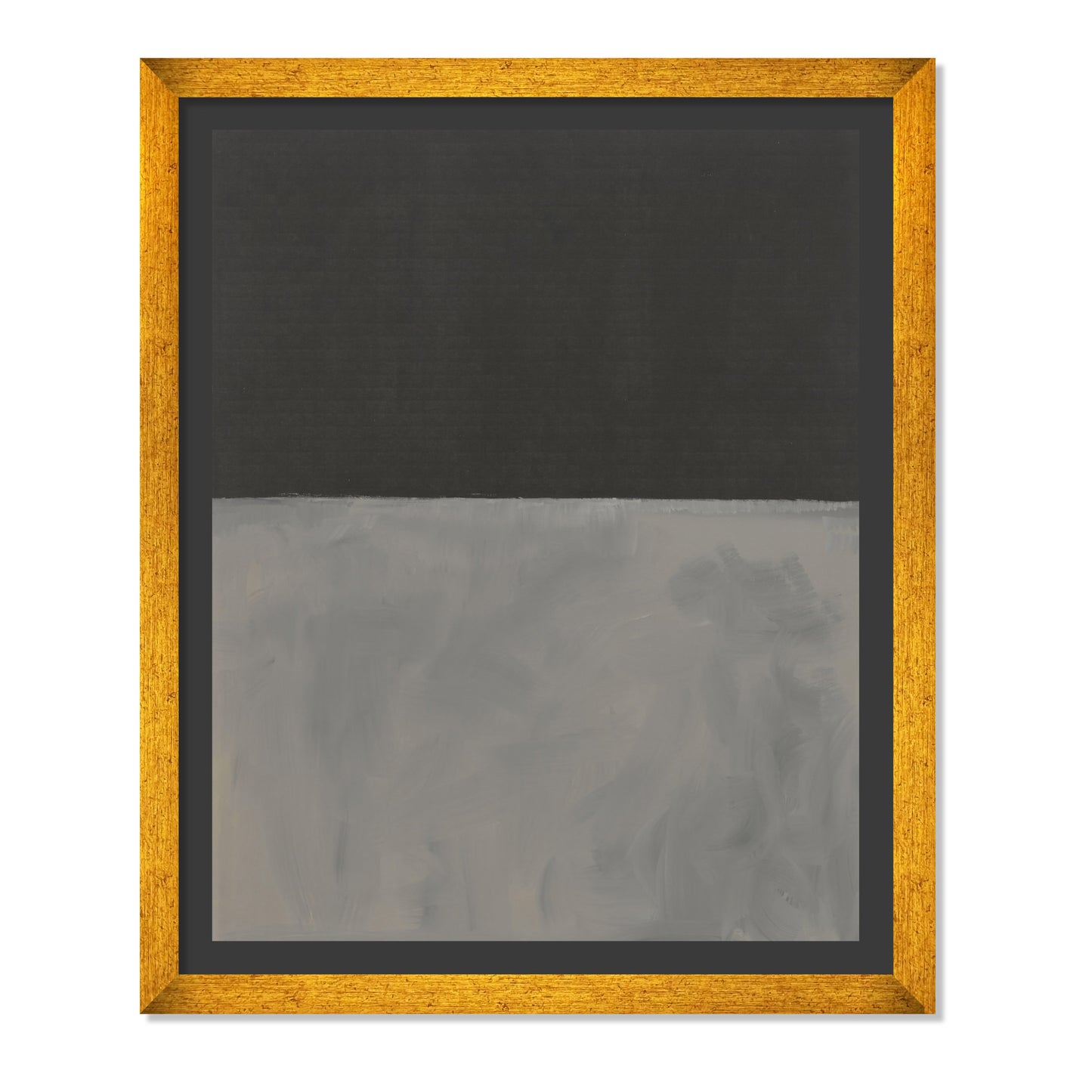 NEGRO SOBRE GRIS