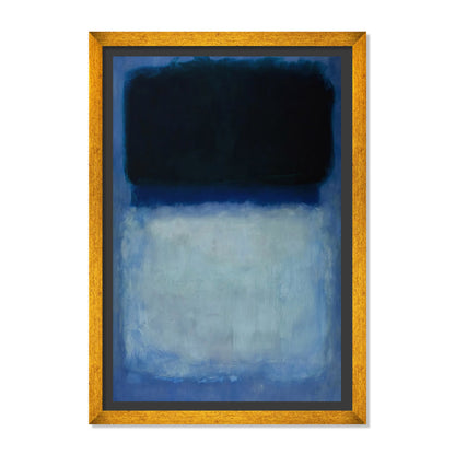 COMPOSICIÓN EN AZUL Y NEGRO