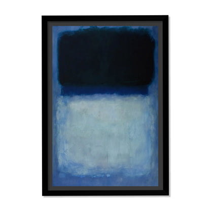 COMPOSICIÓN EN AZUL Y NEGRO