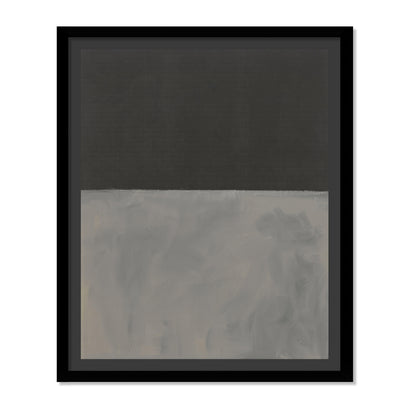 NEGRO SOBRE GRIS