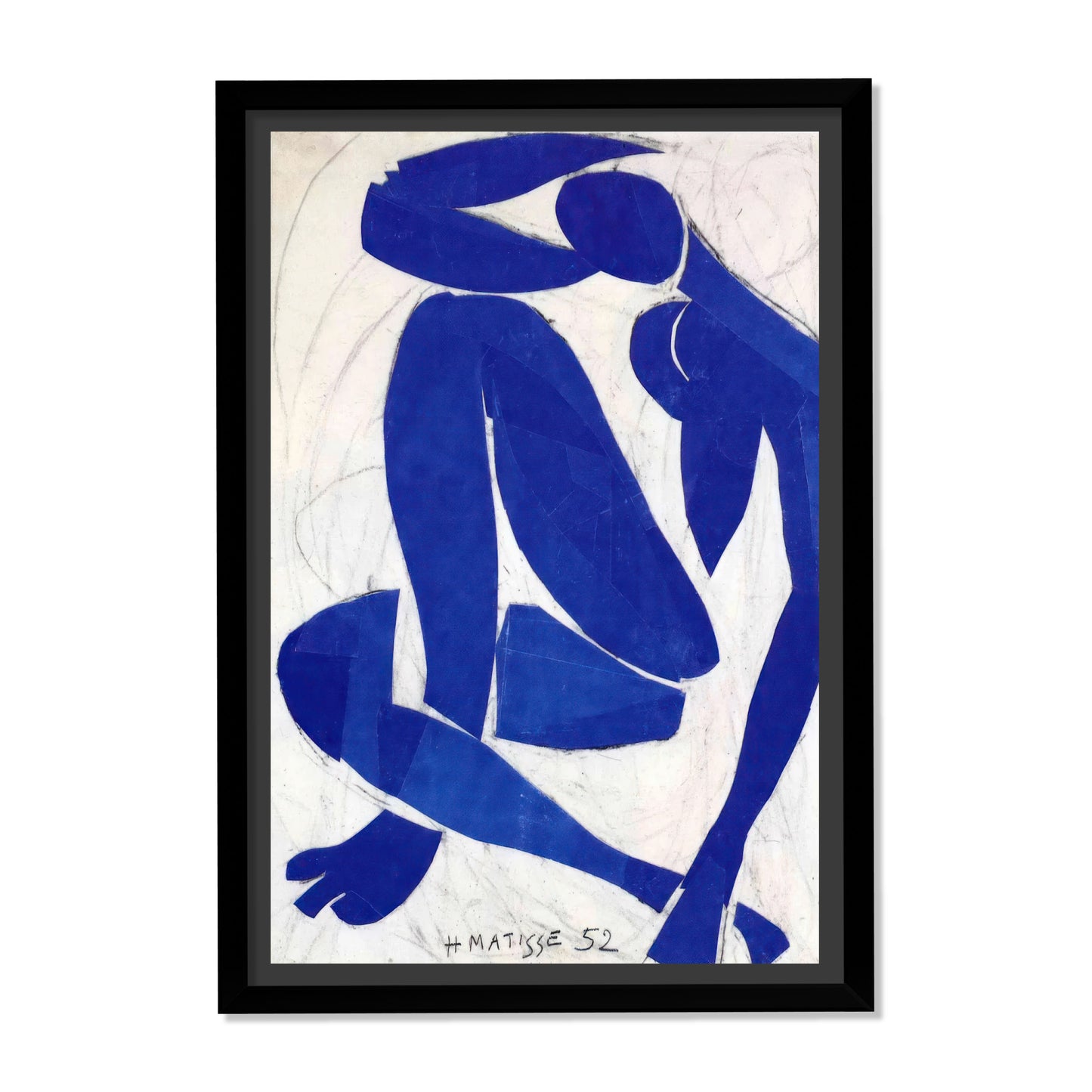 DESNUDO AZUL IV