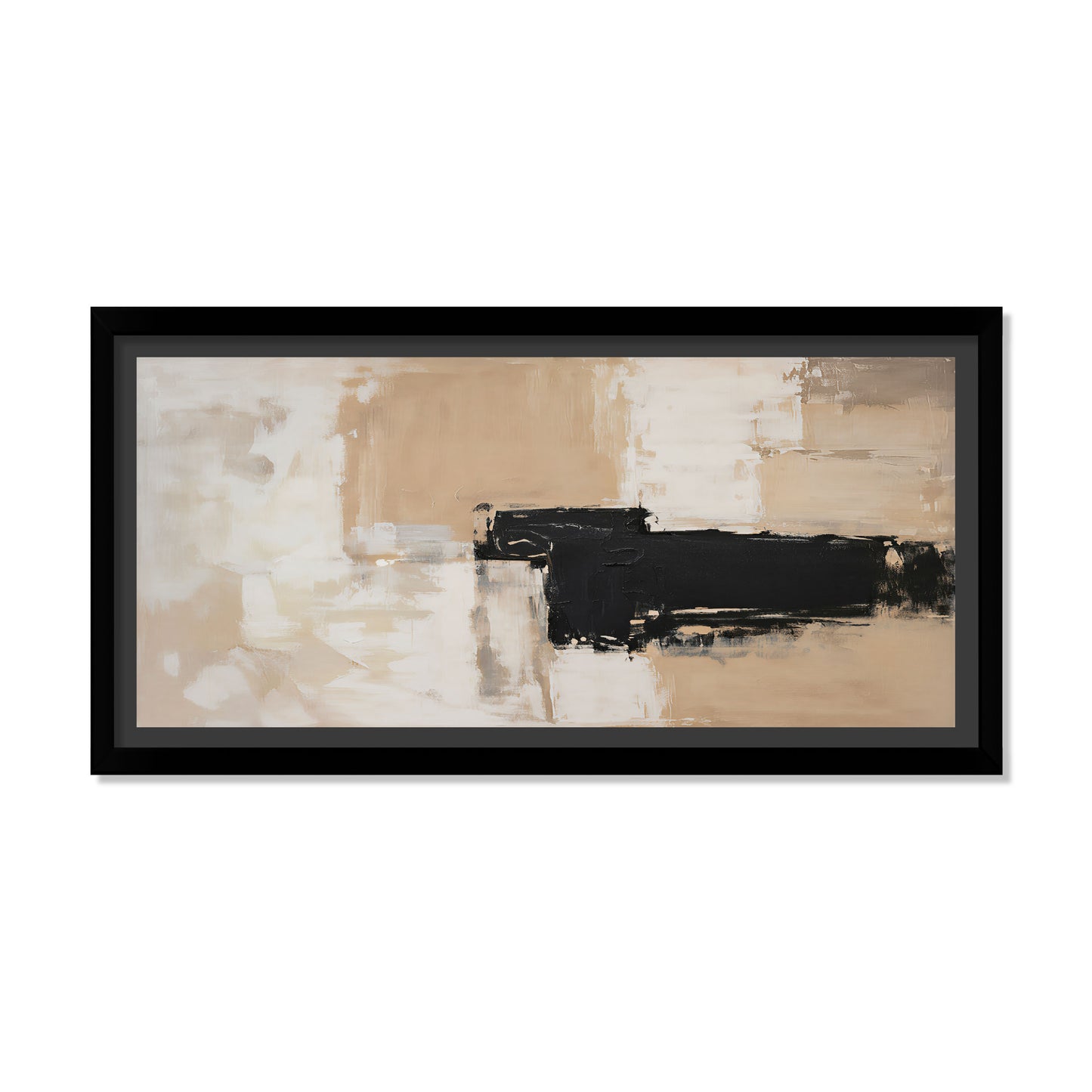 CONTRASTE EN BEIGE Y NEGRO