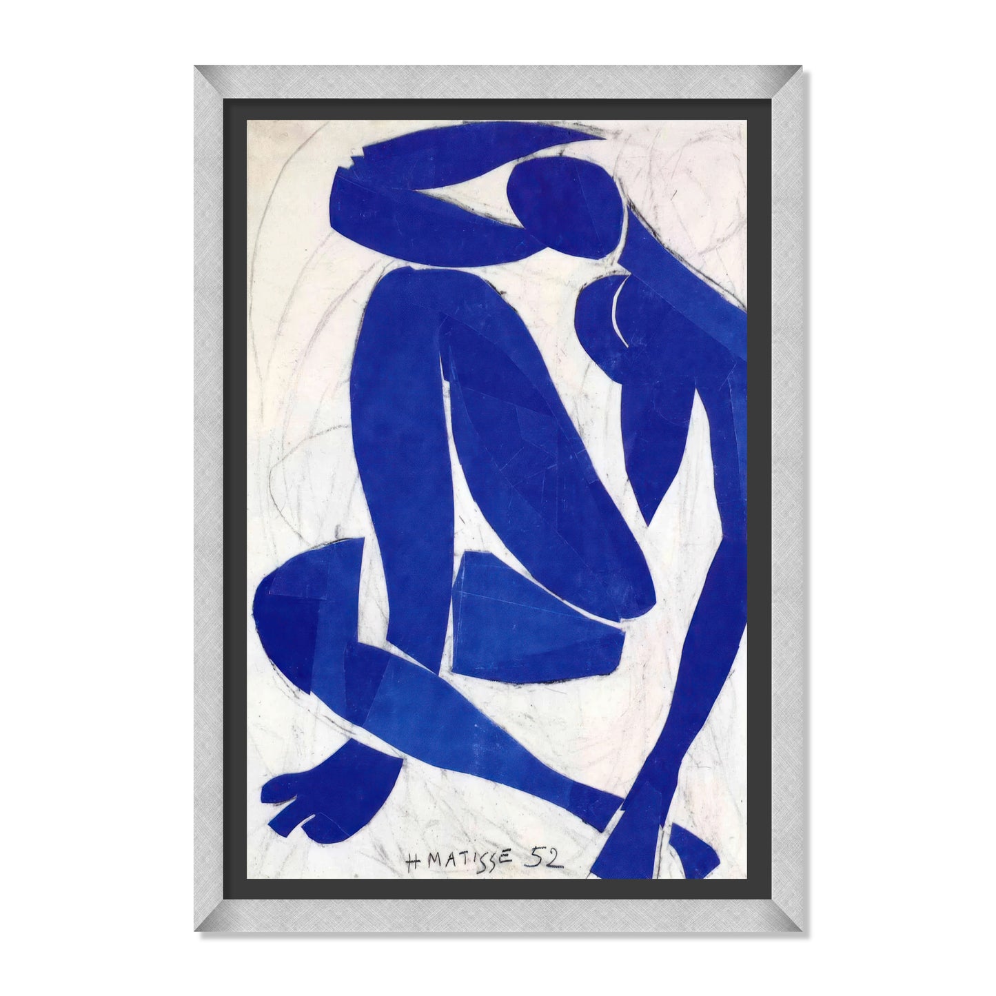 DESNUDO AZUL IV
