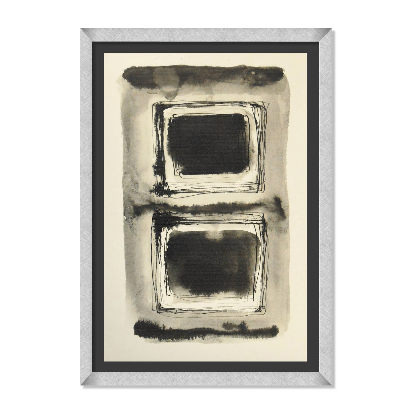 ESTUDIO DE NEGRO SOBRE GRIS