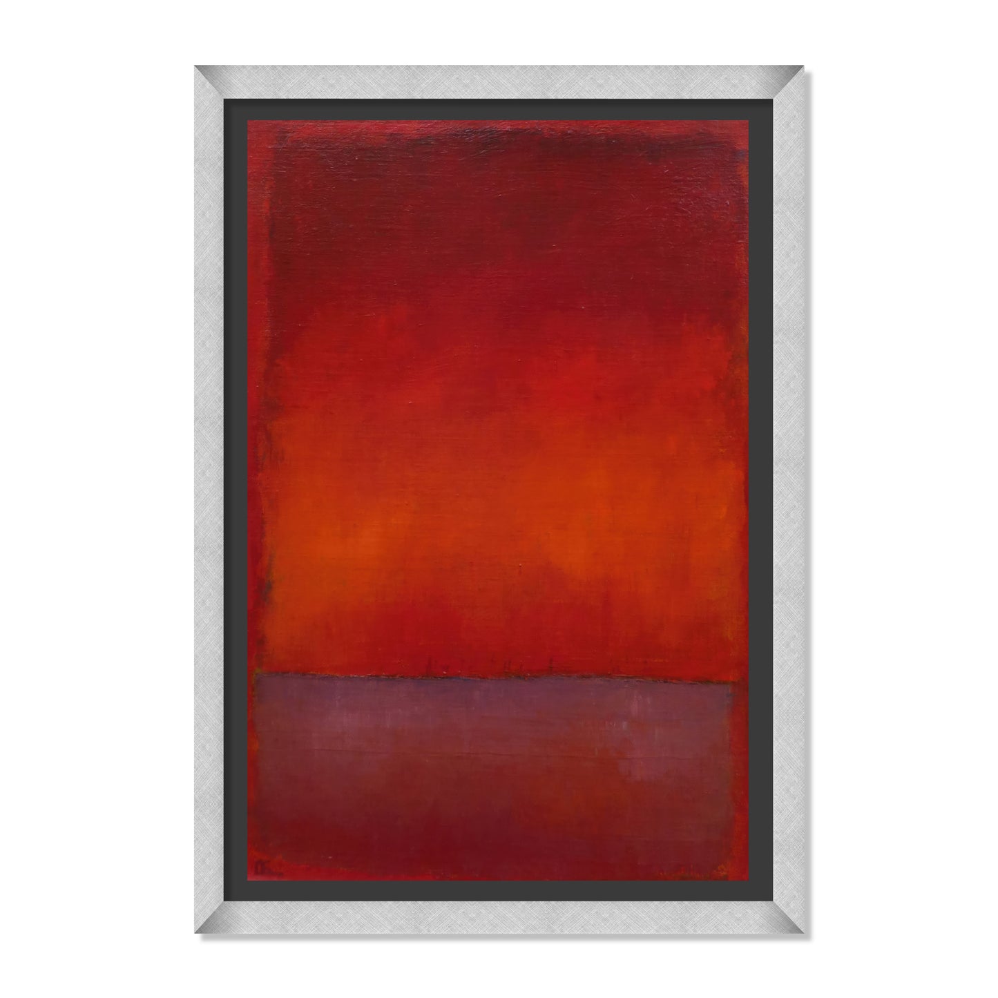 ROJO CLARO SOBRE ROJO OSCURO