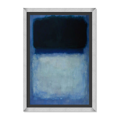 COMPOSICIÓN EN AZUL Y NEGRO
