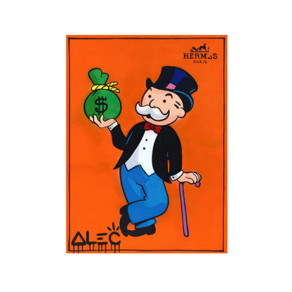 HERMES MONEY BAG