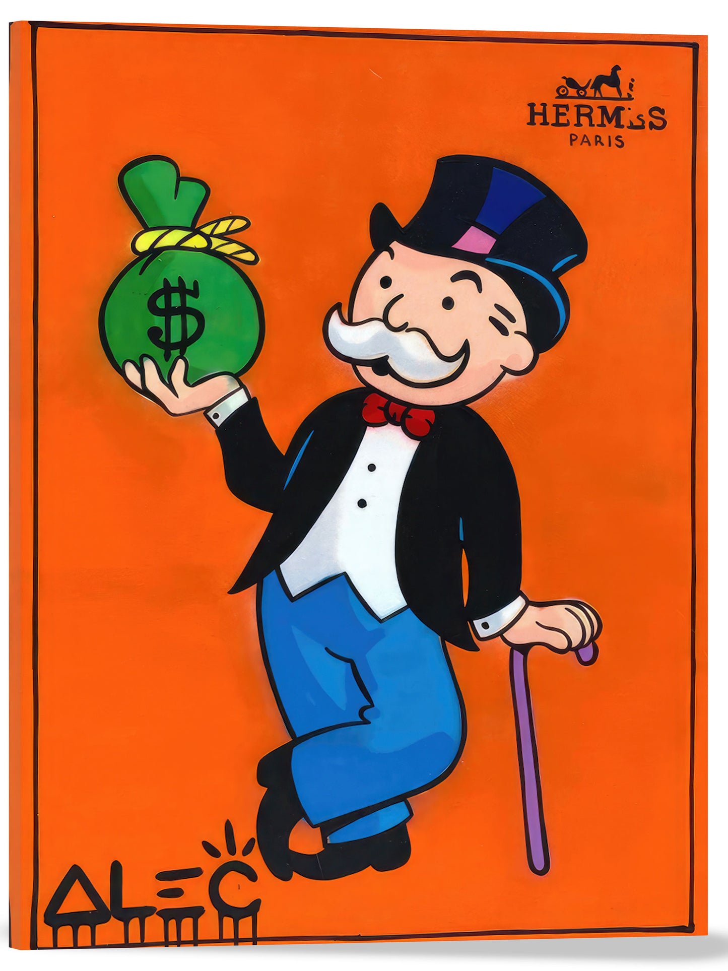 HERMES MONEY BAG