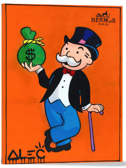 HERMES MONEY BAG