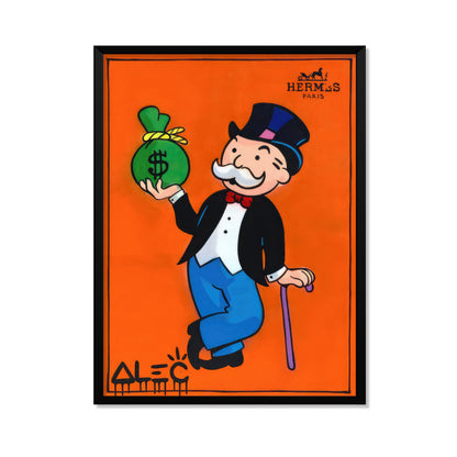 HERMES MONEY BAG