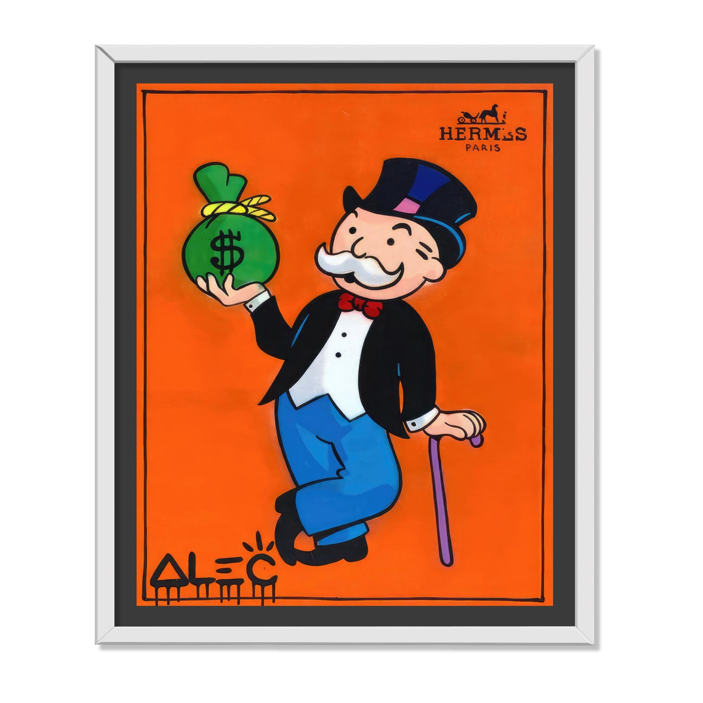 HERMES MONEY BAG