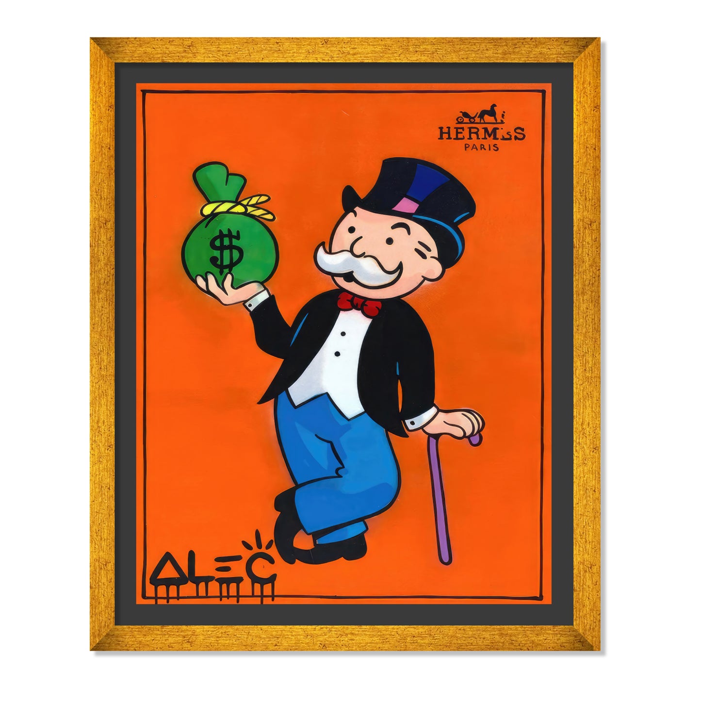 HERMES MONEY BAG