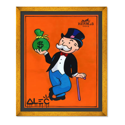 HERMES MONEY BAG