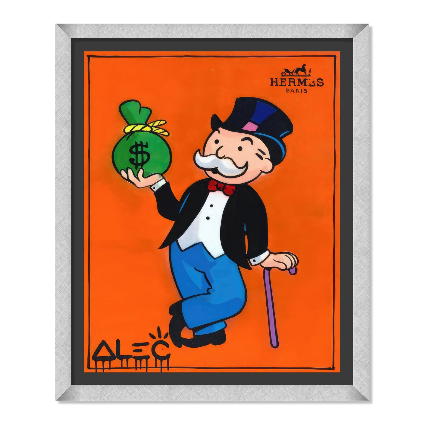HERMES MONEY BAG