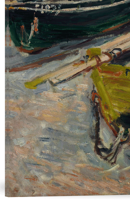 TRES BARCOS DE PESCA