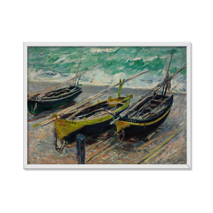 TRES BARCOS DE PESCA