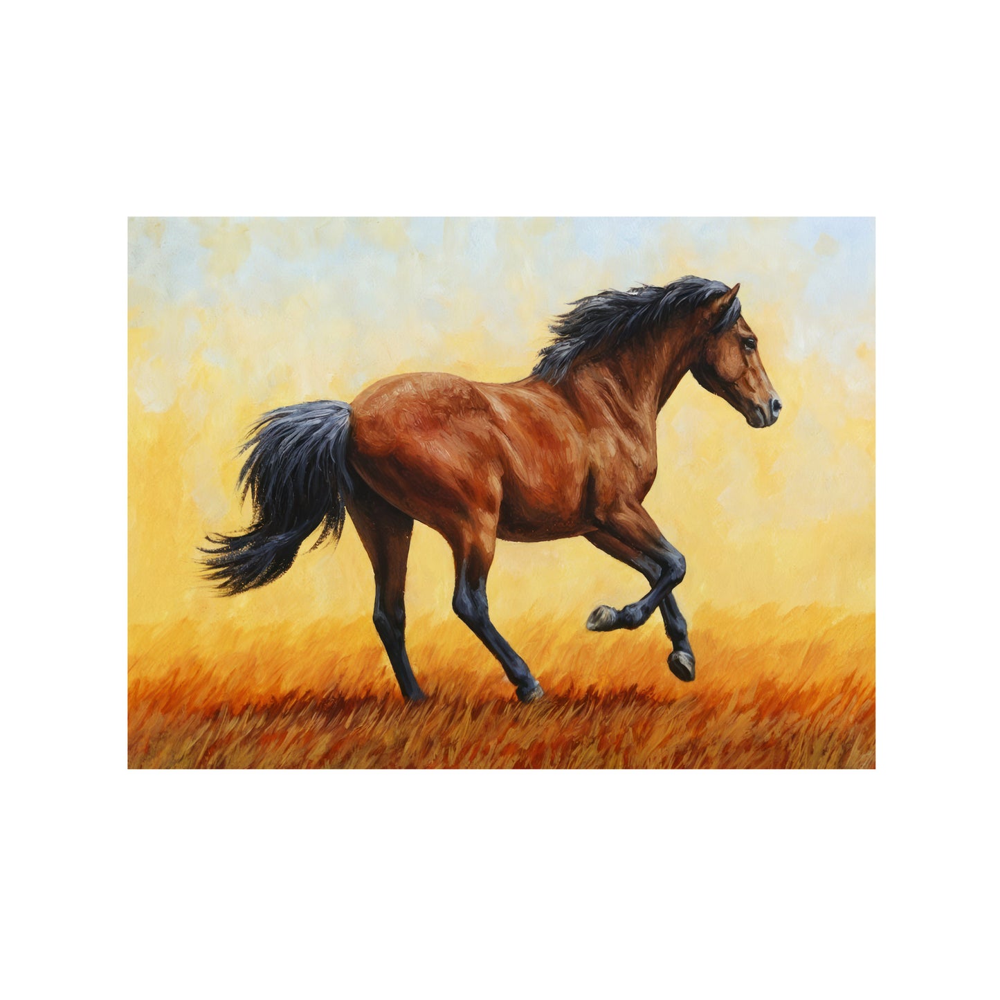 CABALLO GALOPANDO
