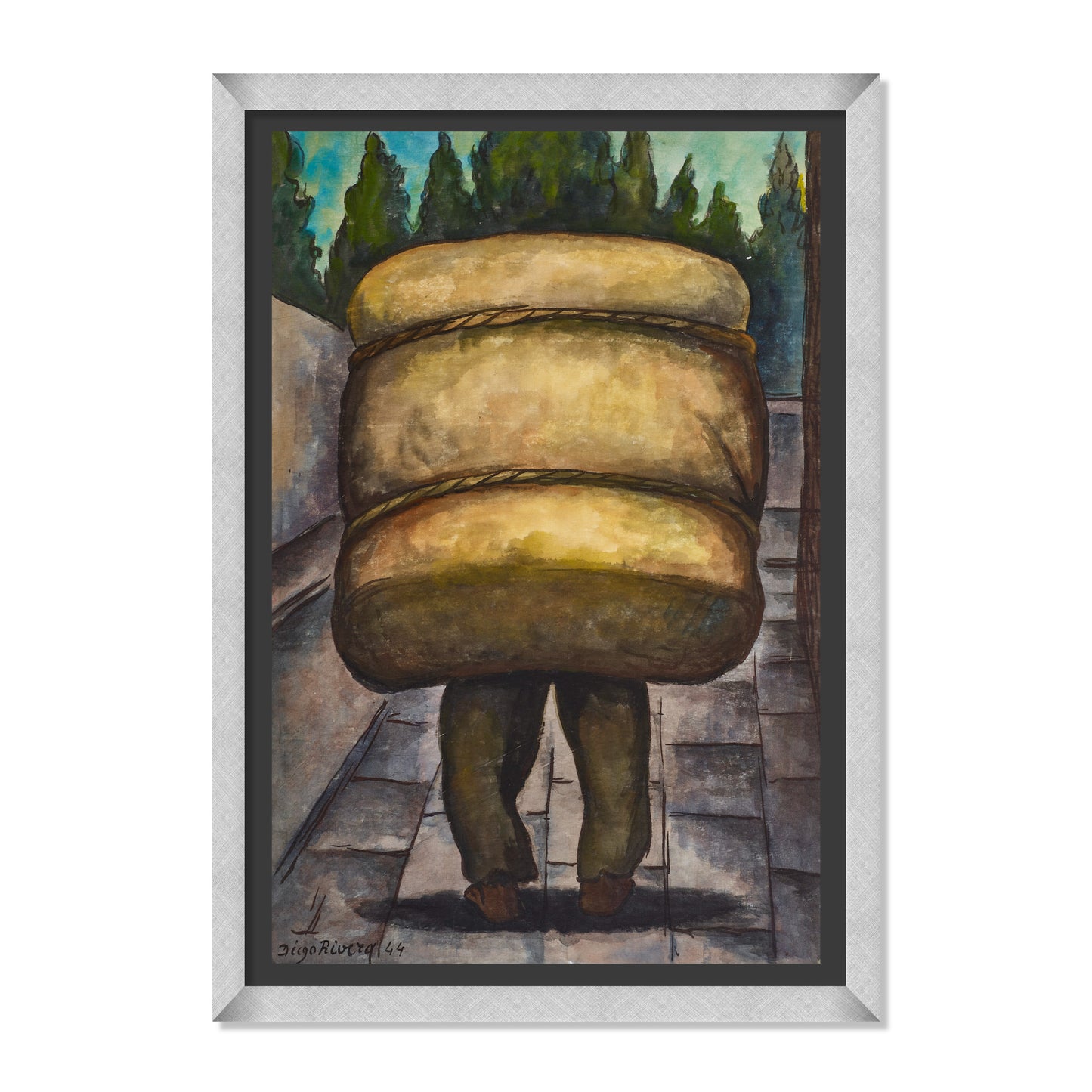 CON LA CARGA A ESPALDAS