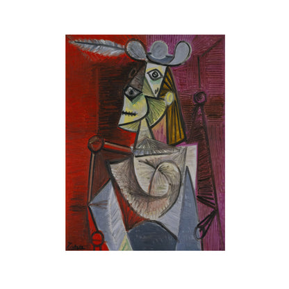 MUJER EN UN SILLÓN
