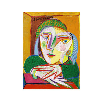 MUJER JUNTO A LA VENTANA