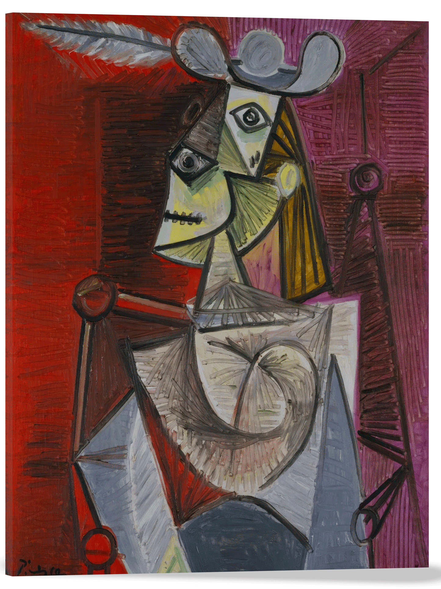 MUJER EN UN SILLÓN
