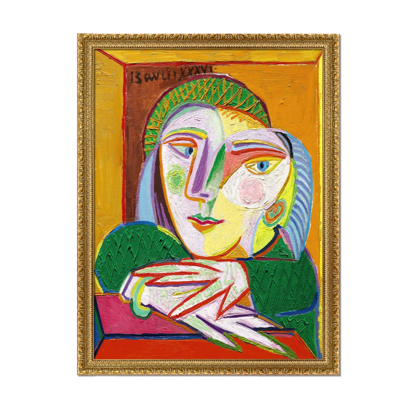 MUJER JUNTO A LA VENTANA